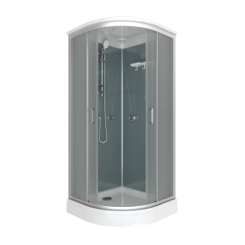 Душевая кабина Triton Прайм-Сатин-Вельвет А 90х90 низкий поддон